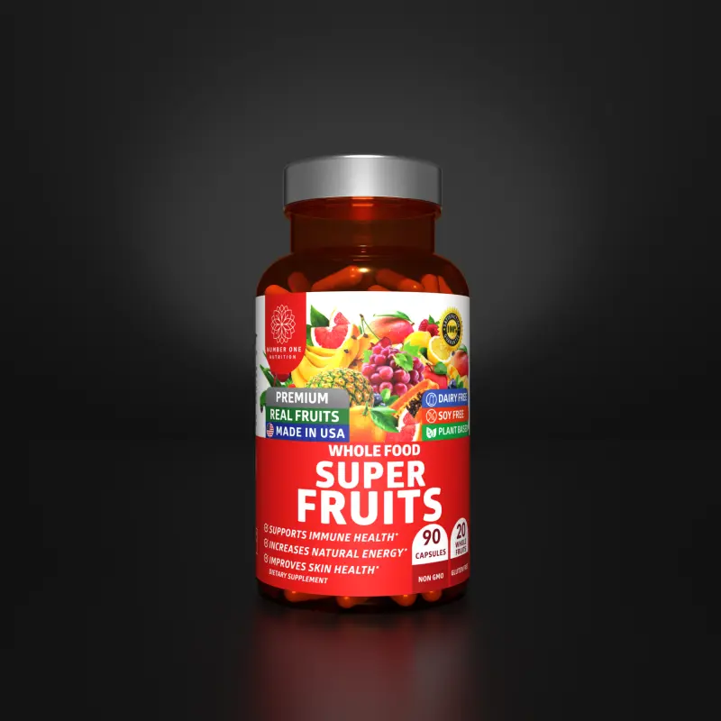 Whole Food Super Fruits Capsules - Single Color Studio